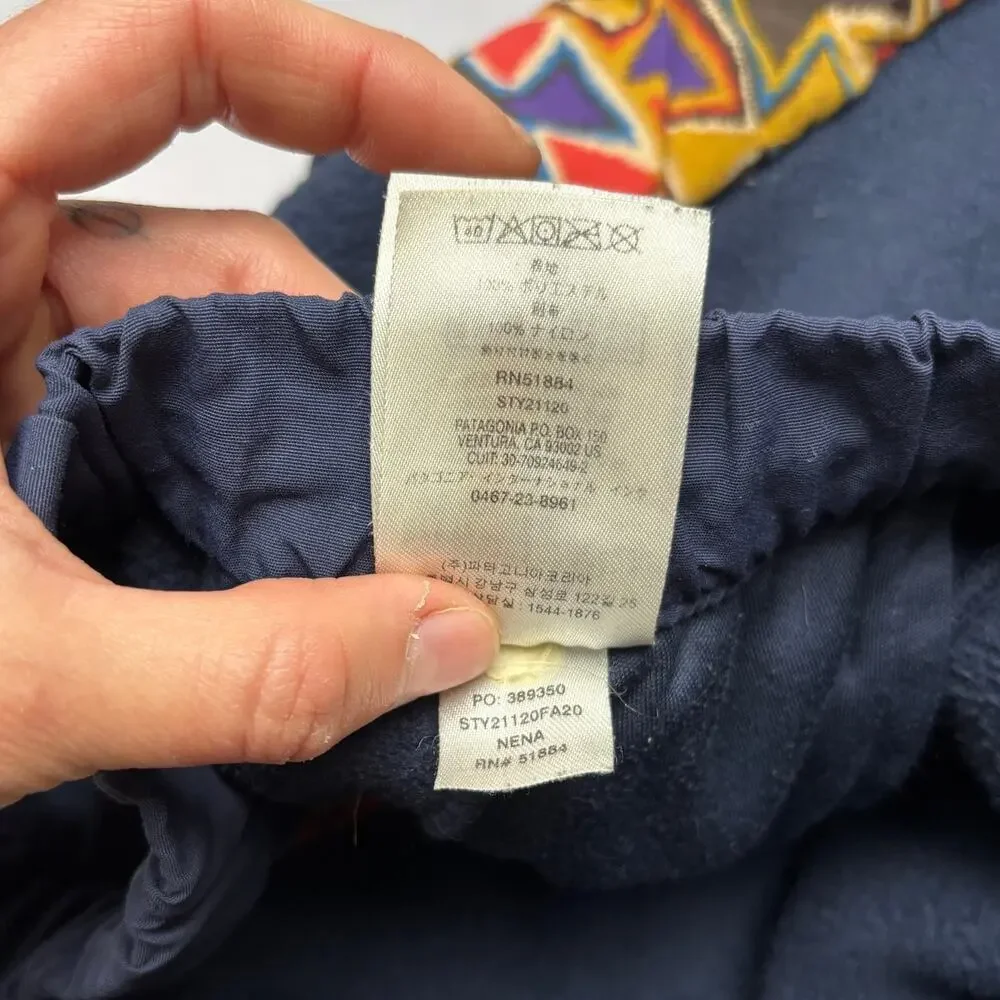 Patagonia Synchilla Patch Pants Aztec Men's Small Rare